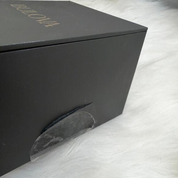 New Men’s Bulova Classic Pocket Watch 3-Hand Date Quartz Stainless Steel - Picture 6 of 6